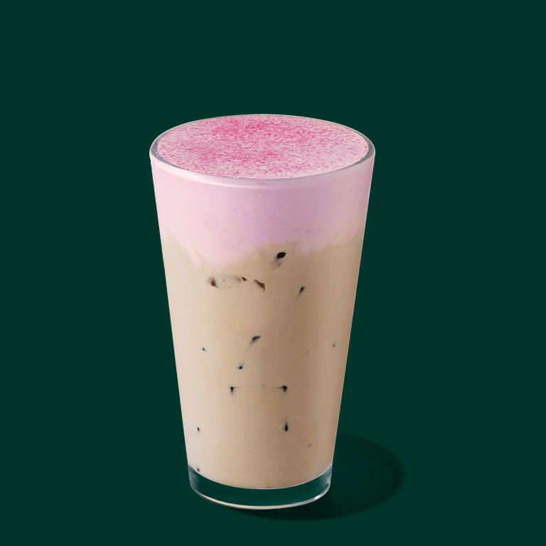 Iced Cherry Chai Latte